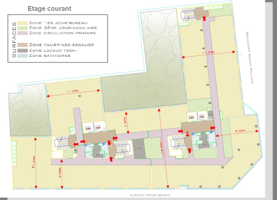 Bureau Paris 3398m² Location bureau Paris OLBUR2424274 5